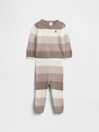 Baby CashSoft Stripe Sweater Outfit Set | Gap (US)