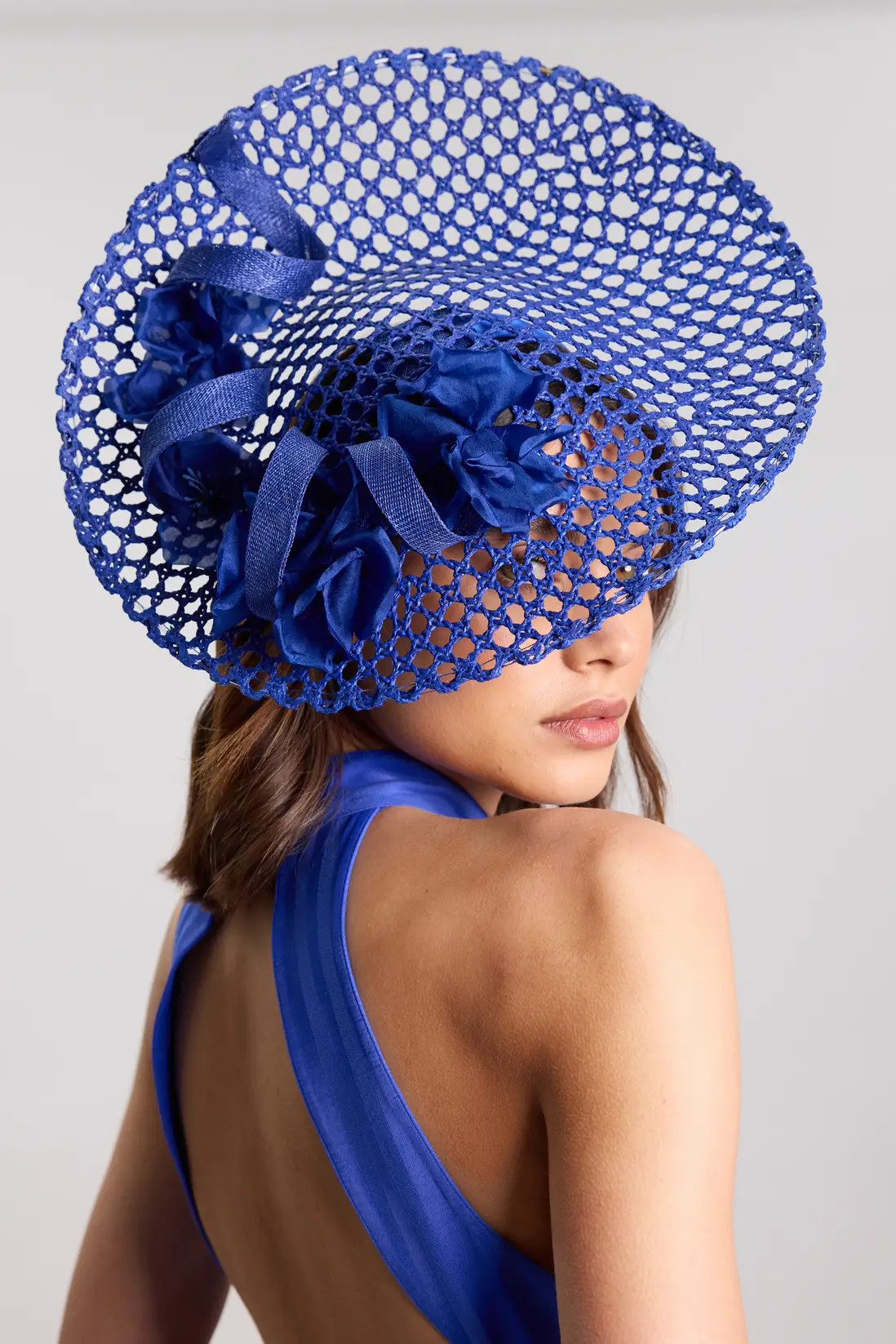 Open Weave Floral Fascinator | Karen Millen