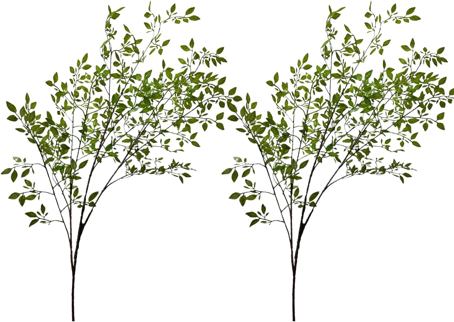 ASSR 43.3inches Artificial Eucalyptus Branches Set of 2,Faux Ficus Twig Home Office Decoration,Ar... | Amazon (CA)