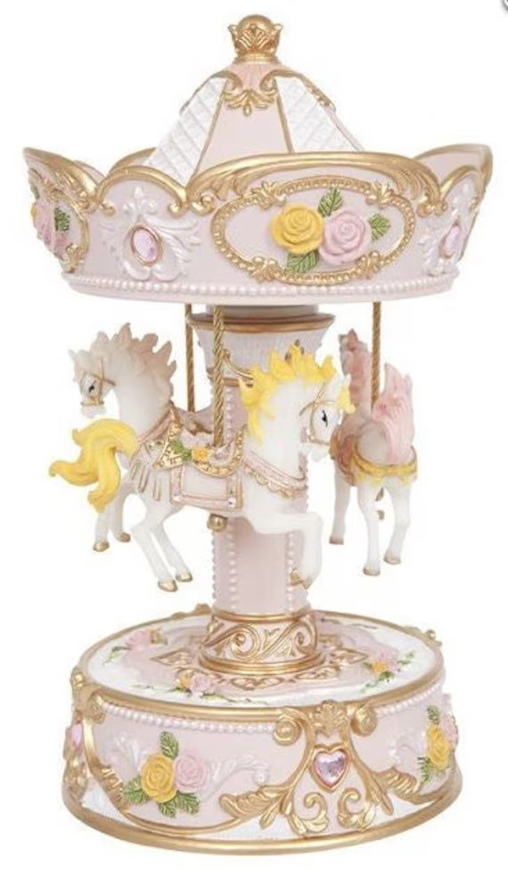 Musical Carousel Music Box Musical Carousel Nursery Gift - Etsy | Etsy (US)