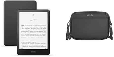 Amazon Kindle Paperwhite Bundle: Includes, Amazon Kindle Paperwhite 16GB | Black, Sling Bag | Cin... | Amazon (US)