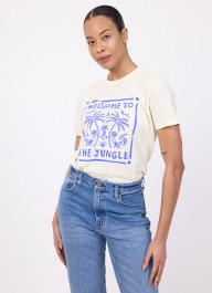 Karri Welcome To The Jungle Slogan Tee | Joanie