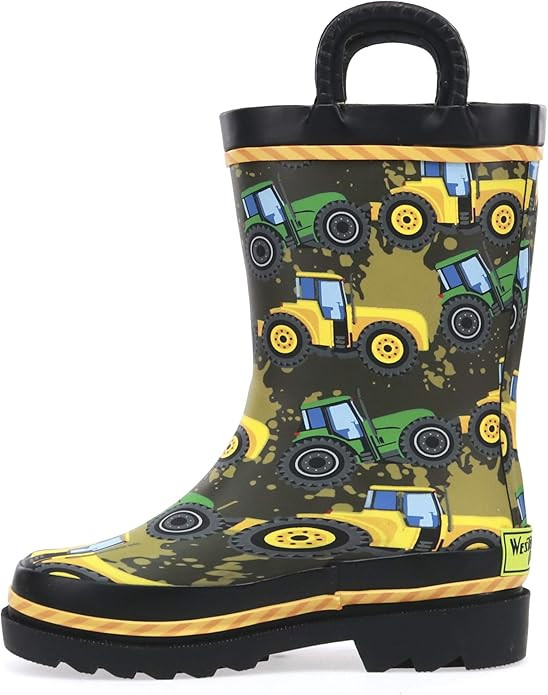 Western Chief Waterproof Printed Rain Boots with Easy Pull on Handles | Amazon (US)