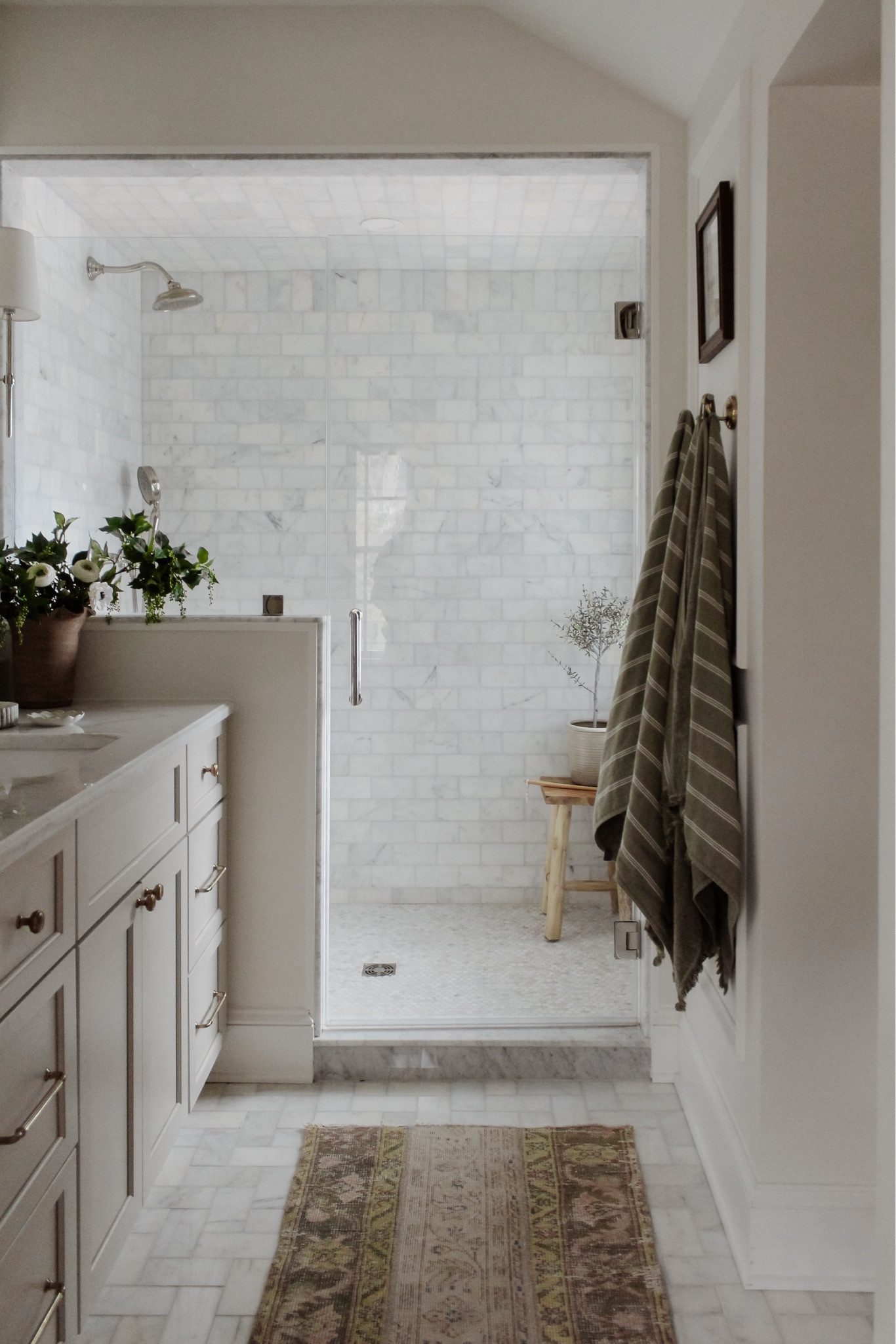 Marble earth tone bathroom 

#LTKhome #LTKfindsunder50 #LTKsalealert