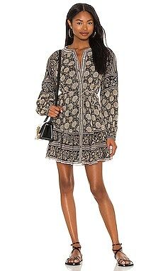 Cleobella Viola Mini Dress in Mystic Block Print from Revolve.com | Revolve Clothing (Global)