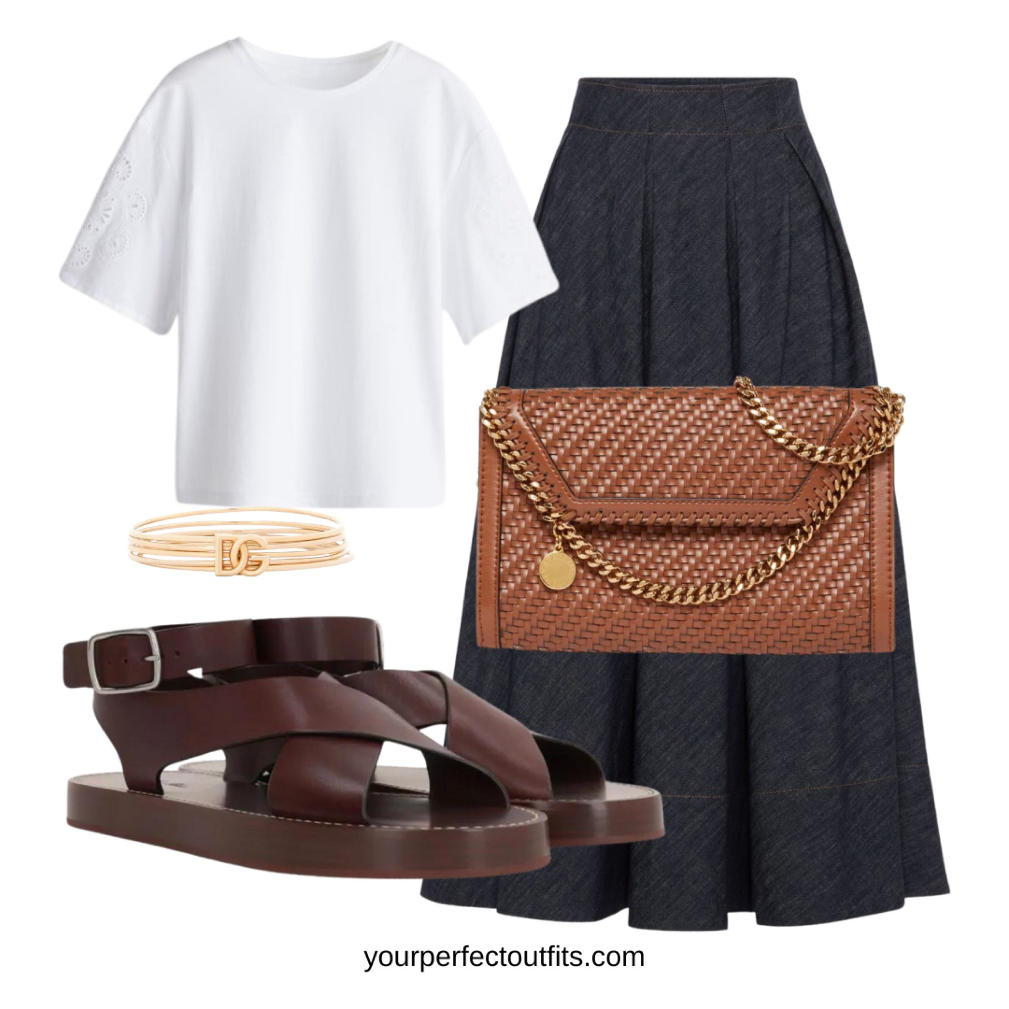 Styling this maxi summer skirt in black 
Summer outfits 

#LTKfindsunder100 #LTKSeasonal #LTKsalealert