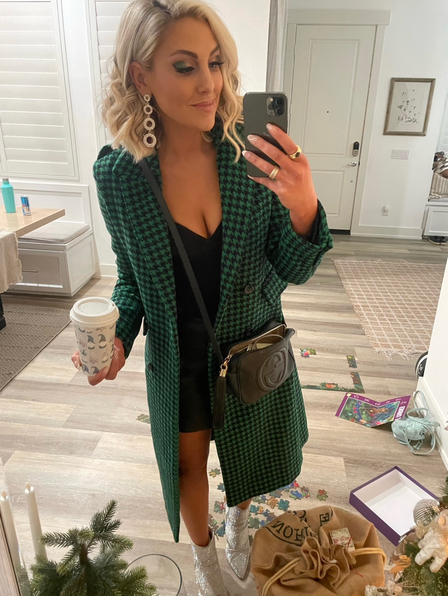 Absolutely loved this Christmas party fit! I linked all my jewelry & the curling irons I use, as well.

#LTKSeasonal #LTKstyletip #LTKshoecrush