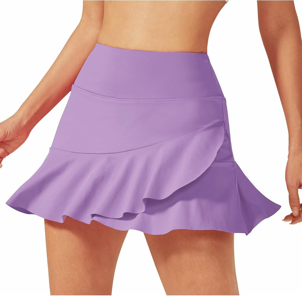 G4Free 15"/20" Tennis Skirts for Women Golf Skorts Skirts with Pockets Pleated High Waist Athleti... | Amazon (US)