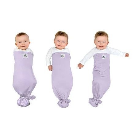 The Ollie Swaddle -- Helps to Reduce The Moro (Startle) Reflex -- Made from a Custom Designed Moisture-Wicking Material (Lavender) | Walmart (US)