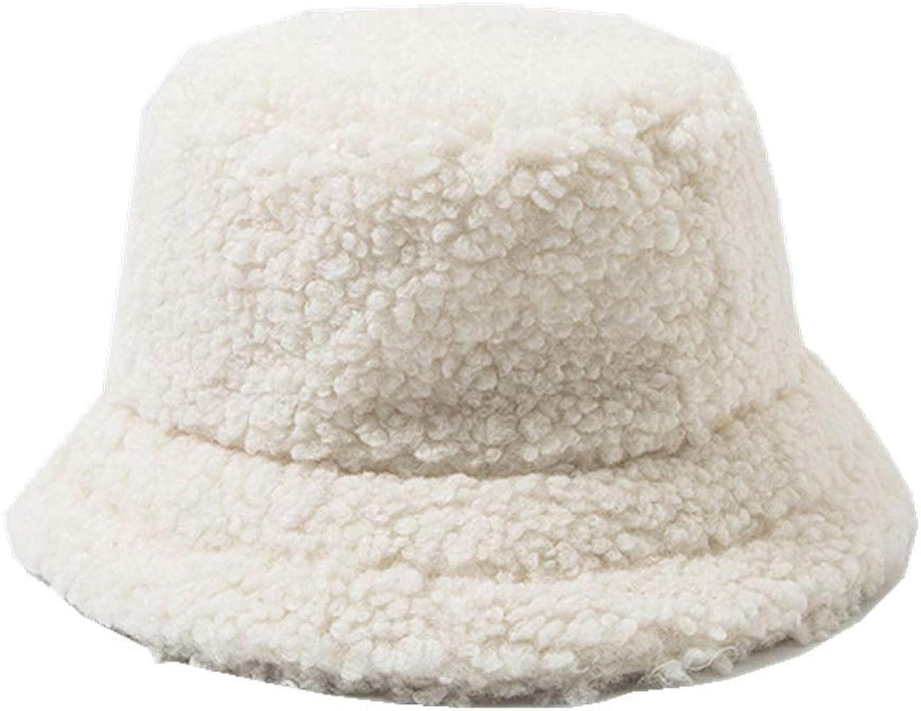 Generic Womens Lambs Wool Bucket Hat Japanese Cute Girls Outdoor Sports Fisherman Cap for Women C... | Amazon (US)