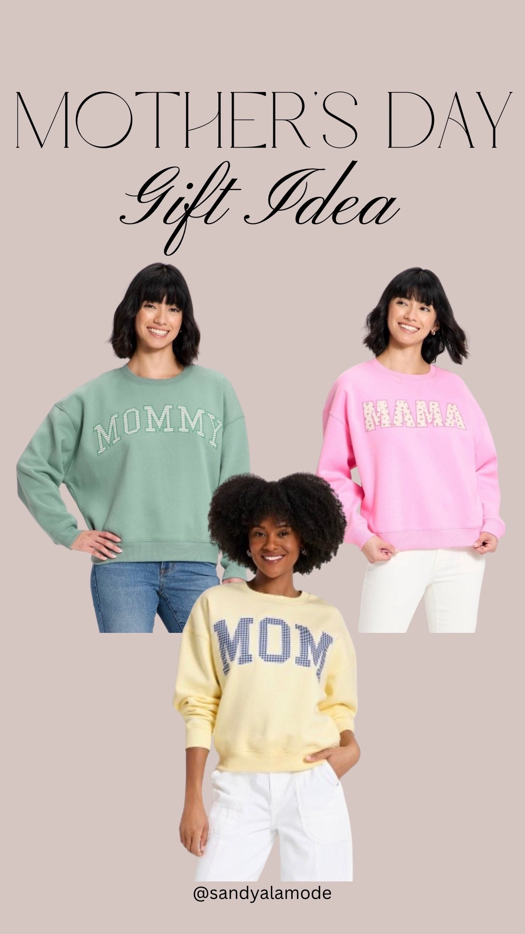 Mother’s Day gift idea // Target mama mom mommy sweatshirt // cozy loungewear 

#LTKMothersDay #LTKmomlife