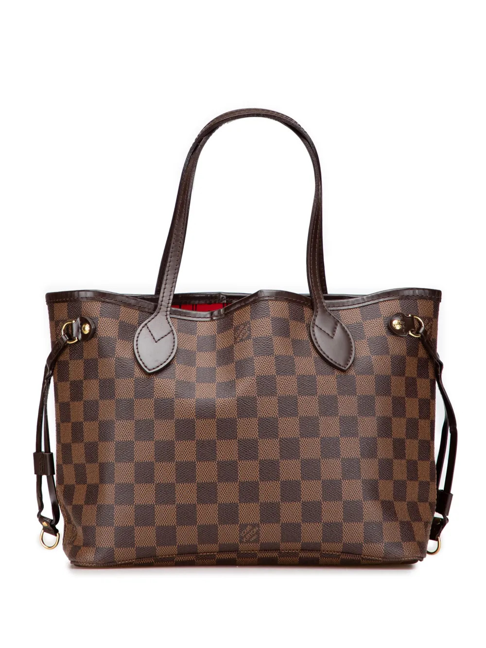 Louis Vuitton Pre-Owned 2009 Damier Ebene Neverfull PM tote bag - Brown | Farfetch Global