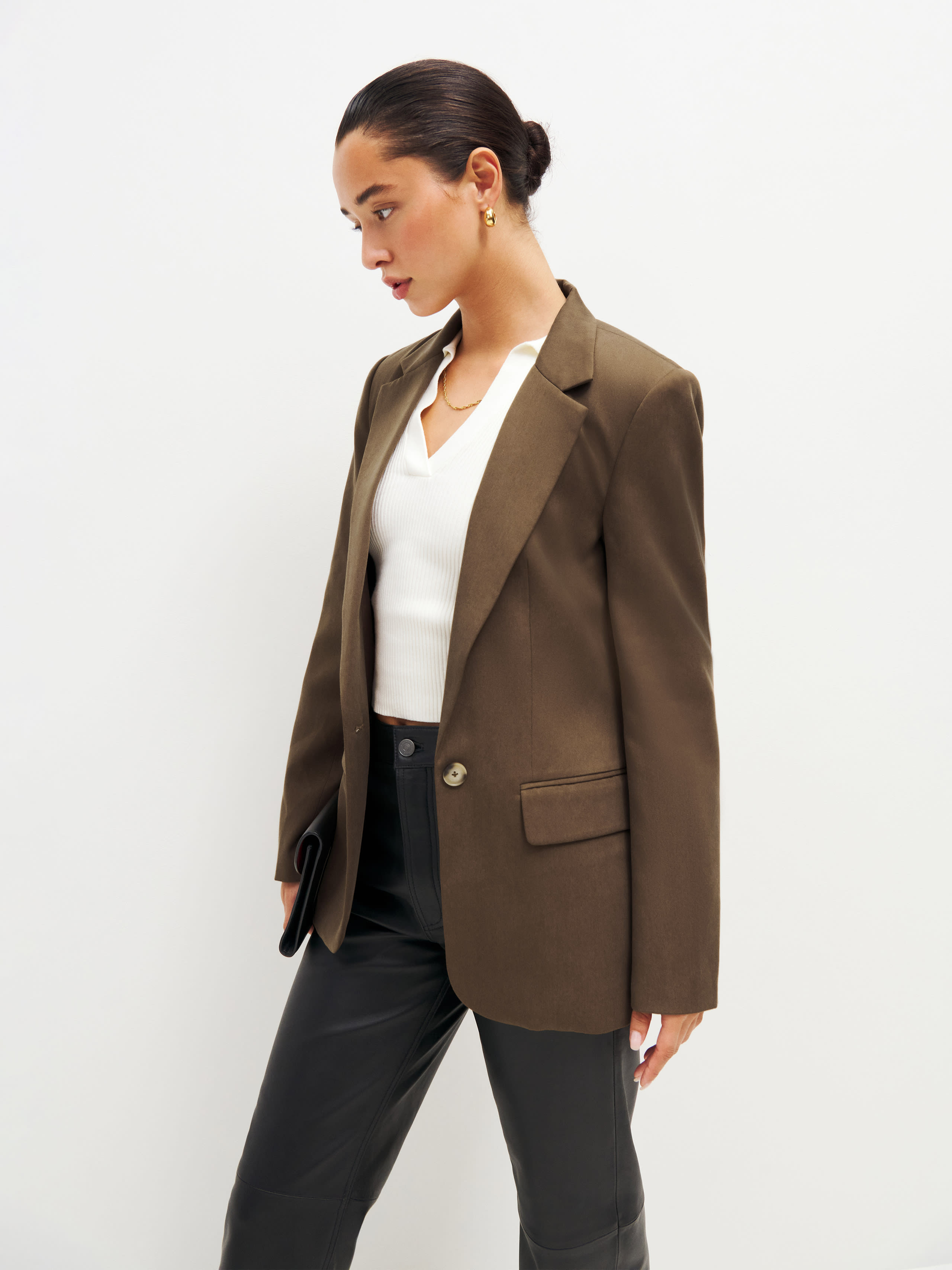 The Classic Slim Blazer | Reformation (Global)