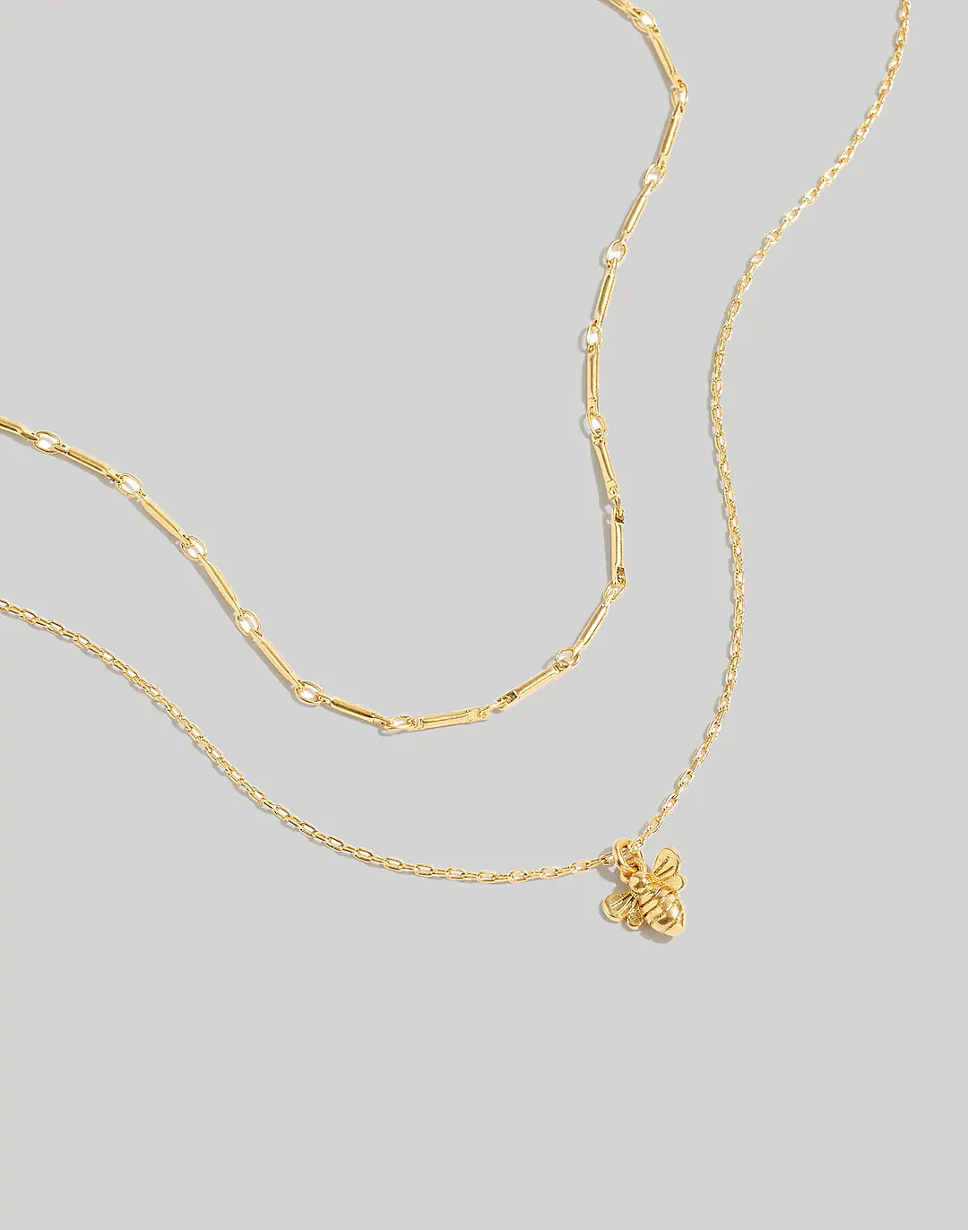 Two-Piece Bee Necklace Set | Madewell