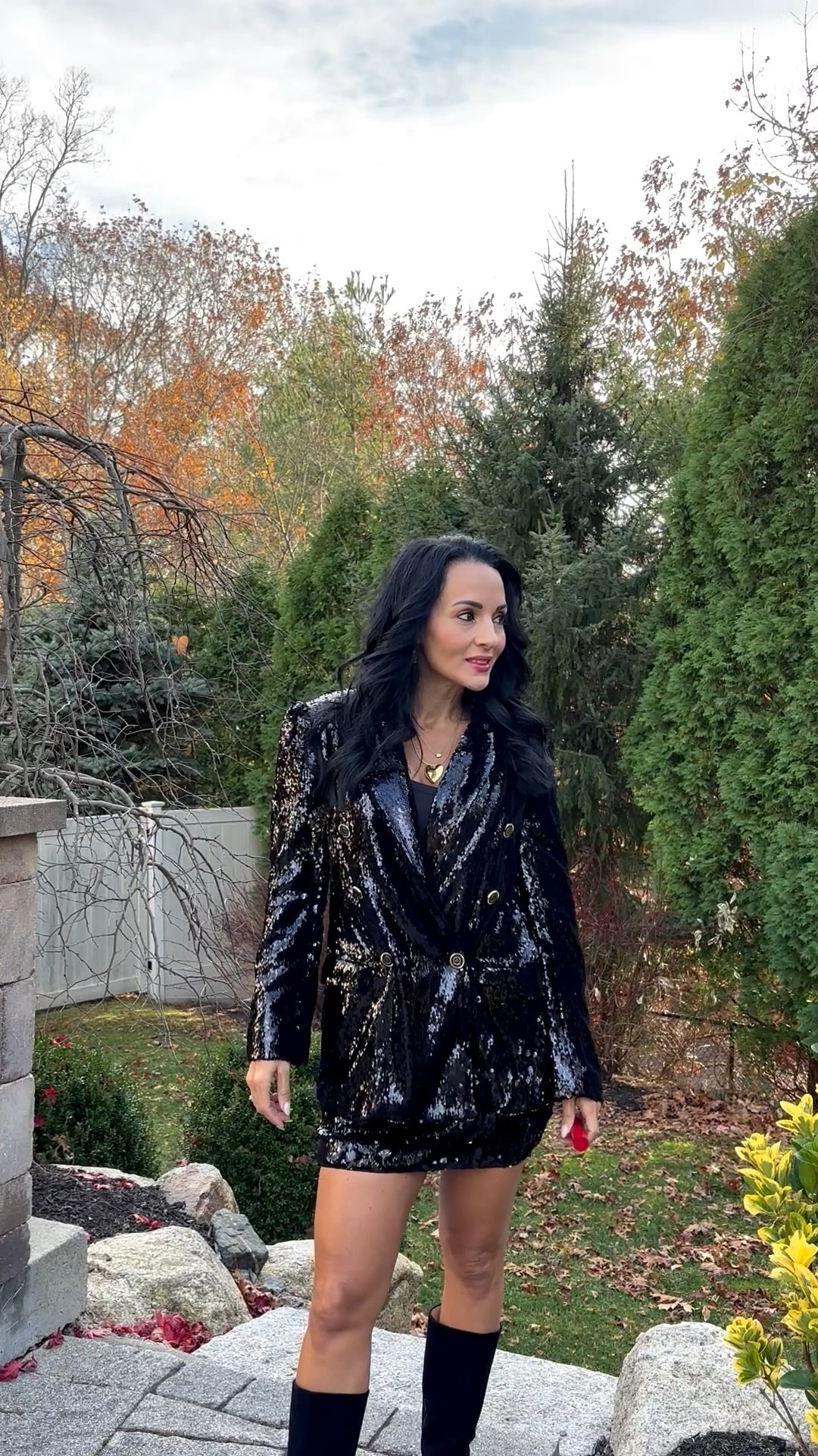 Sequin blazer with sequin skirt
My fave boots code laura15


#LTKStyleTip #LTKShoeCrush #LTKHoliday