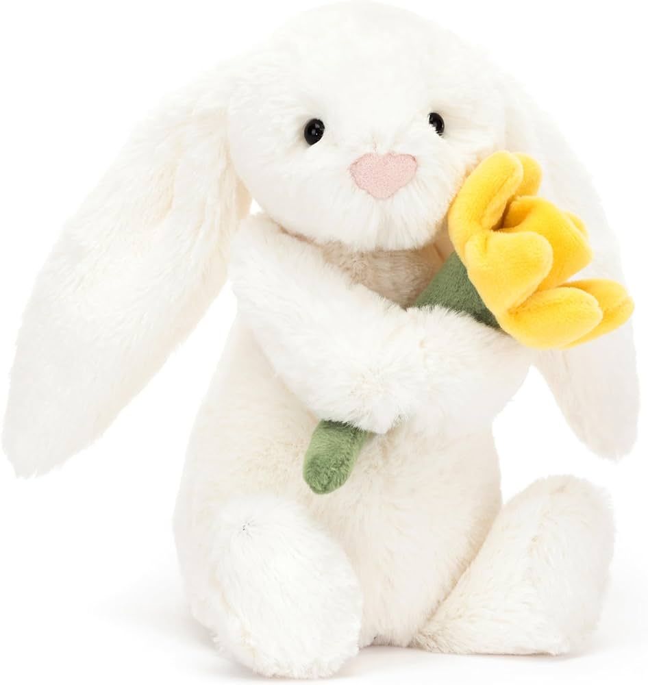 Jellycat Bashful Daffodil Bunny Stuffed Animal Plush Toy, Little | Amazon (US)