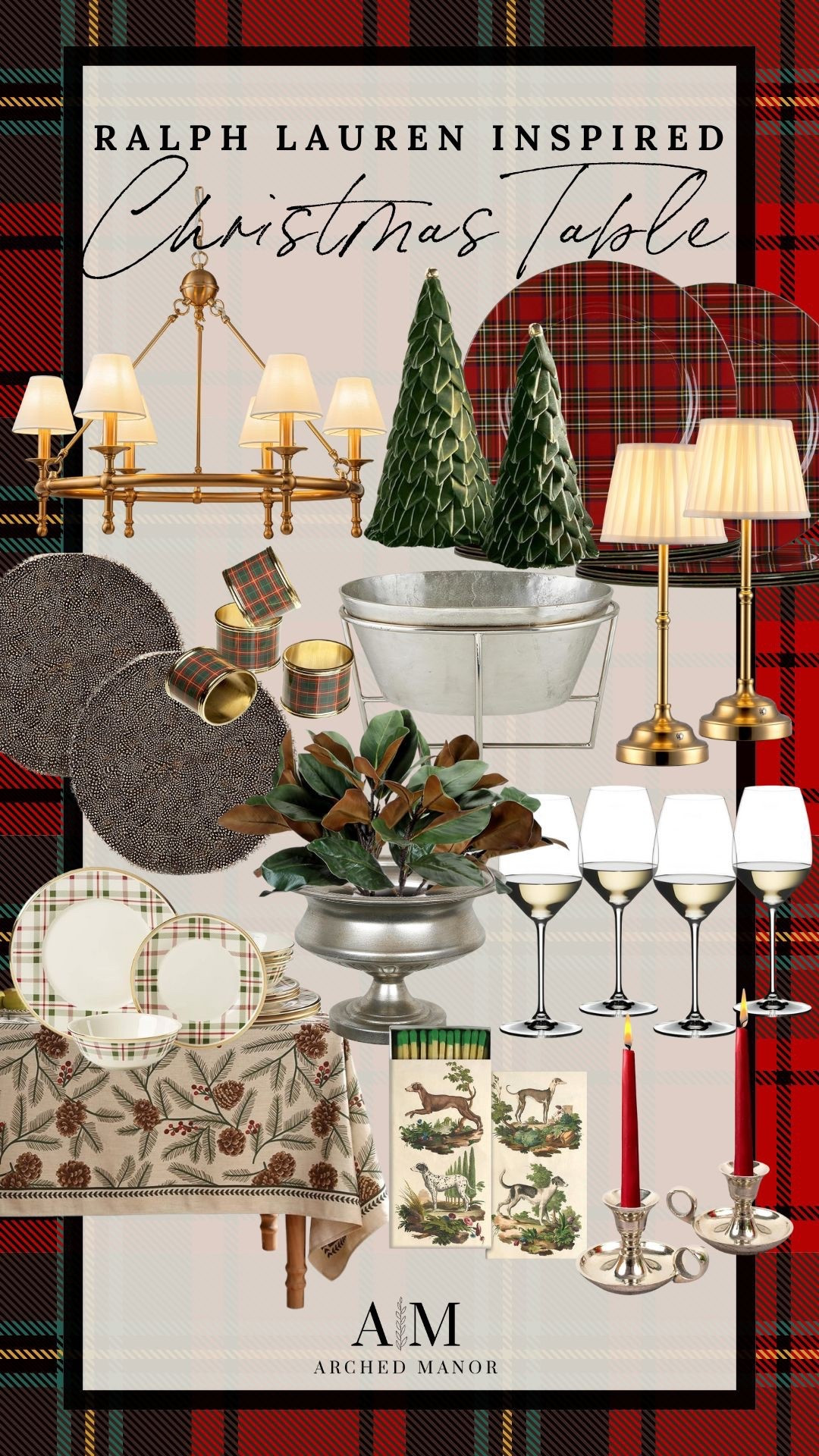 All the best picks for your Christmas table, inspired by Ralph Lauren- you are going to love these! We own the pretty silver candle holders and they’re a favorite. 

#LTKHome #LTKHoliday #LTKSeasonal