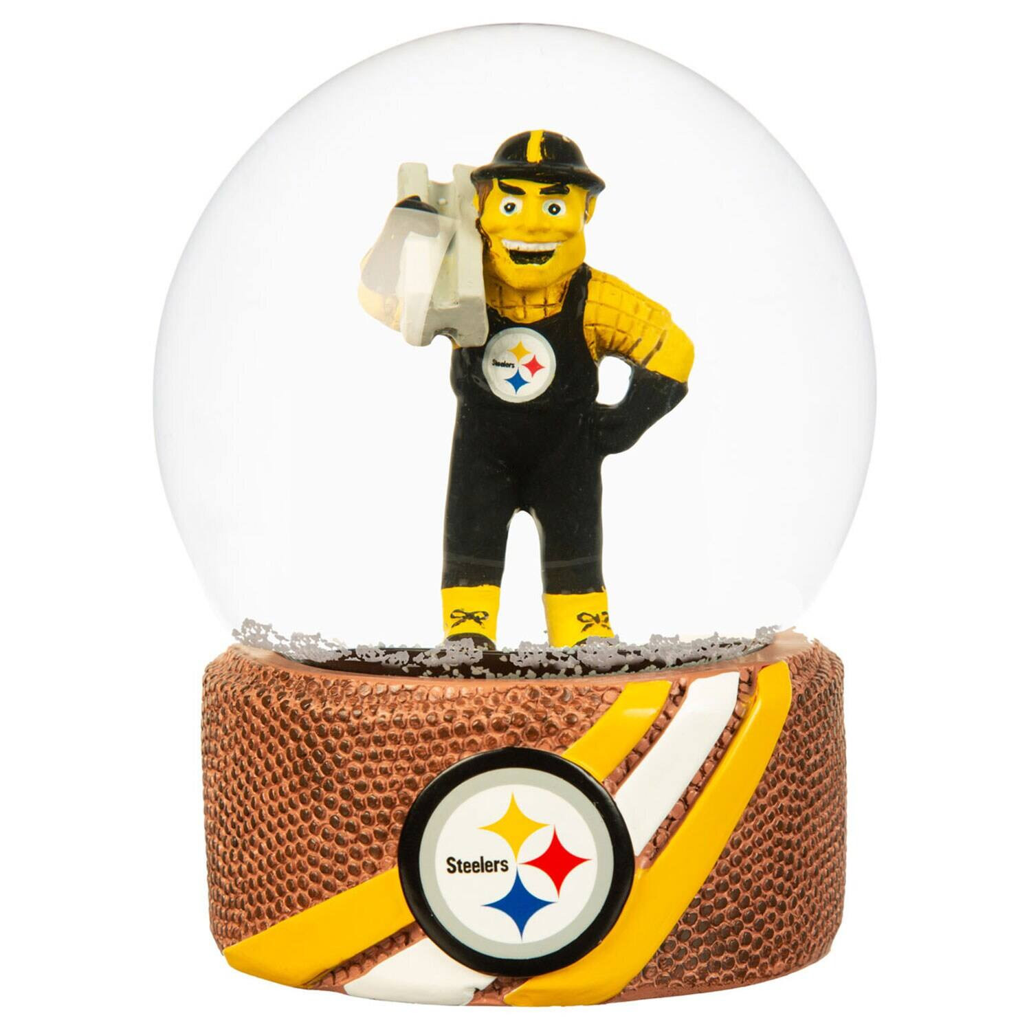 Evergreen Enterprises - Pittsburgh Steelers 100mm Mascot Glass Water Globe - Multicolor | Best Buy U.S.