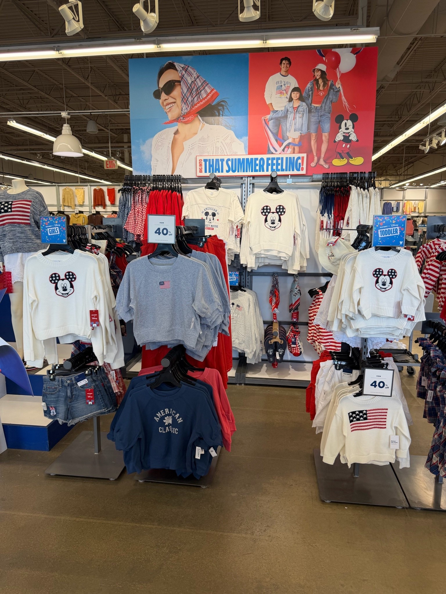 Patriotic Disney moms… Old Navy understood the assignment 🇺🇸✨ The new Old Navy x Disney collab is FULL of the cutest red, white + blue Mickey styles for the whole family ❤️🤍💙

From cozy sweaters to matching toddler looks and summer basics, there are SO many good finds for Memorial Day, Disney trips, and the 4th of July 🎆✨

Linking all my favorite pieces for you!!

#LTKFamily #OldNavyStyle #DisneyStyle #PatrioticOutfits #4thOfJulyStyle #MickeyMouseStyle #FamilyFashion #SummerStyle #MickeyMouse
