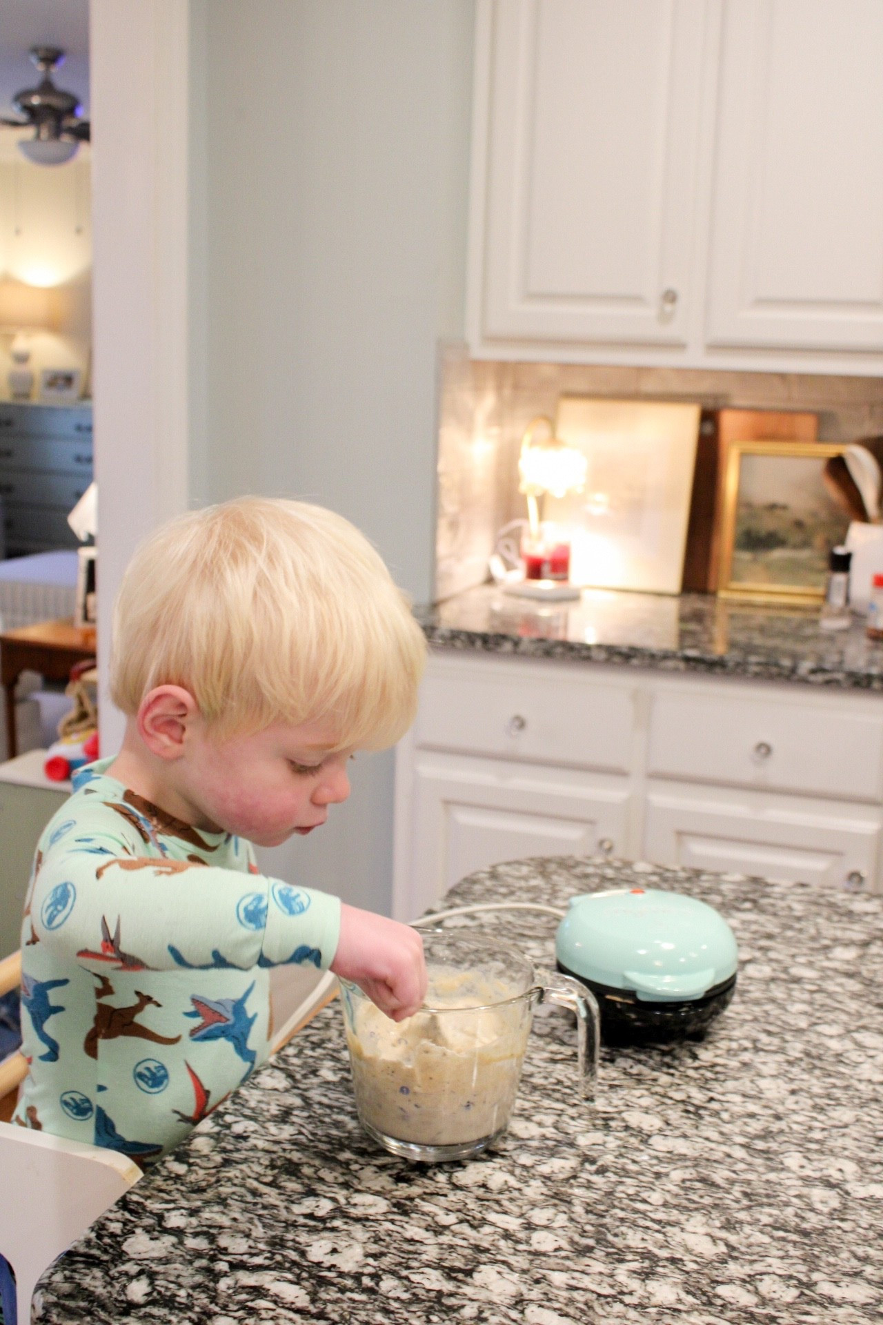 We have been loving this mini waffle maker! 🧈 my son loves to help in the kitchen and this makes it so easy and fun to prep break fast together! 

#LTKdayinmylife #LTKmomlife #LTKKids