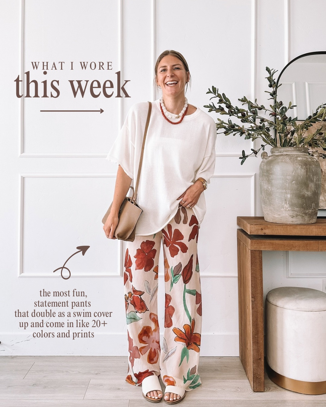 What I wore this week 🤍 Summer outfit inspo!

#LTKmomlife #LTKootd #LTKgrwm