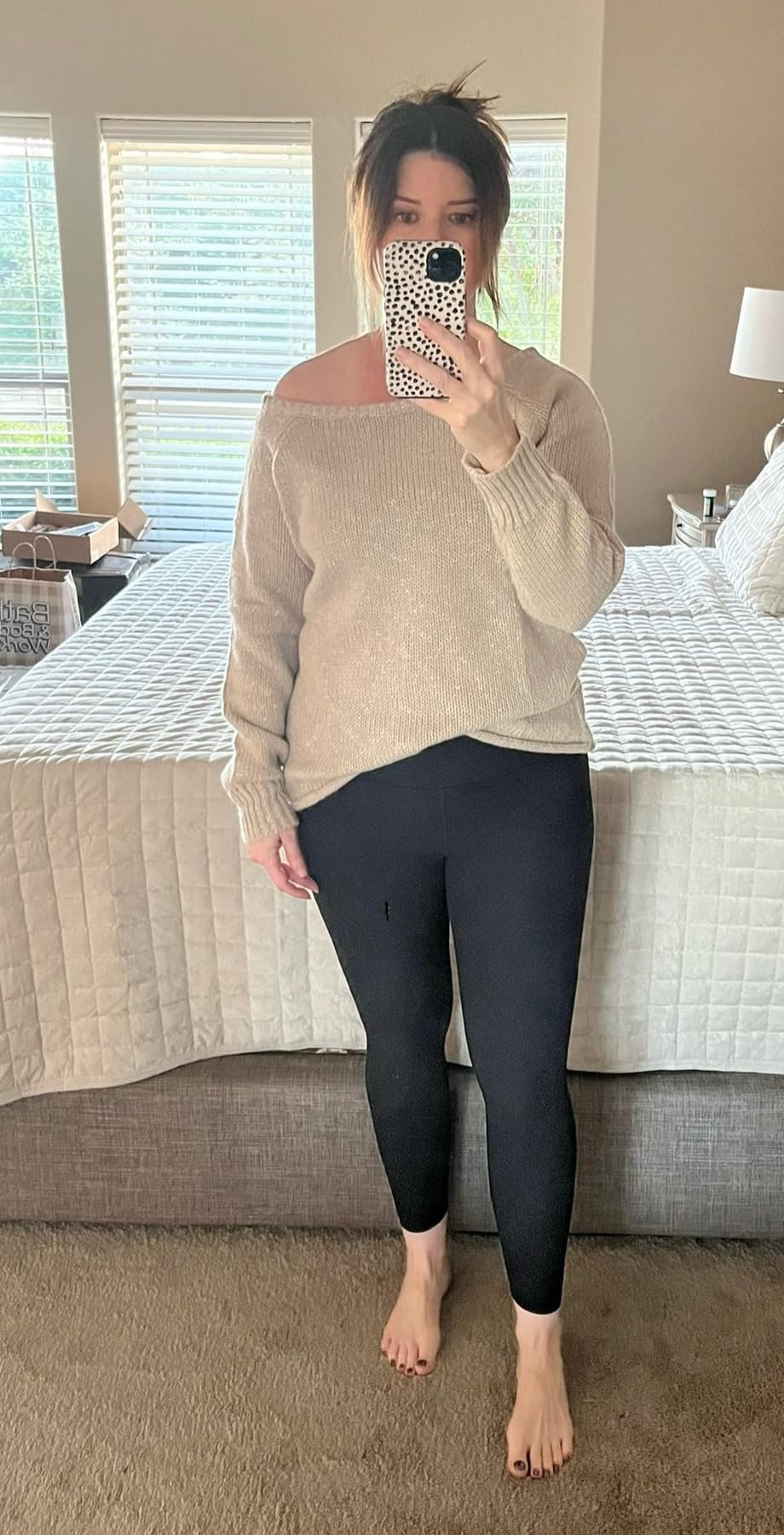 BTFBM Women Casual Long Sleeve Fall Sweaters Crew Neck Solid Color Soft Ribbed Knitted Oversized ... | Amazon (US)