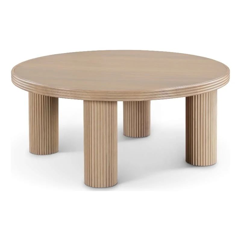 Meridian Furniture Hayden Natural Coffee Table | Walmart (US)