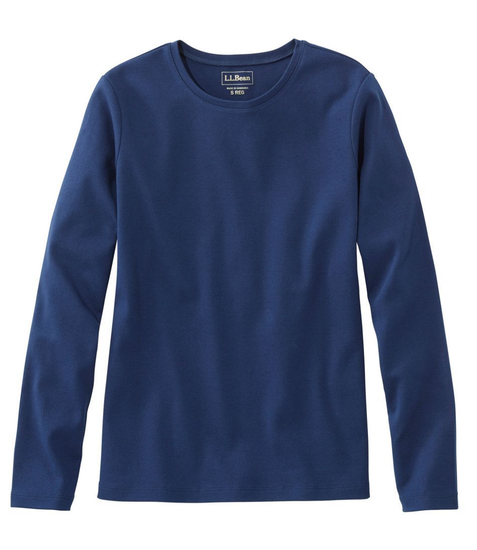 Women's L.L.Bean Tee, Long-Sleeve Crewneck | L.L. Bean