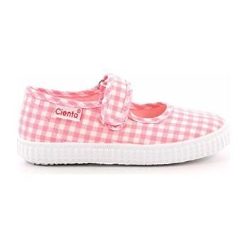 Canvas Mary Jane, Pink Gingham | Maisonette