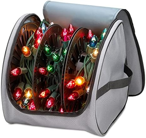 Premium Christmas Light Storage Bag – Heavy-Duty 600D Tear-Proof Material with Reinforced Handl... | Amazon (US)