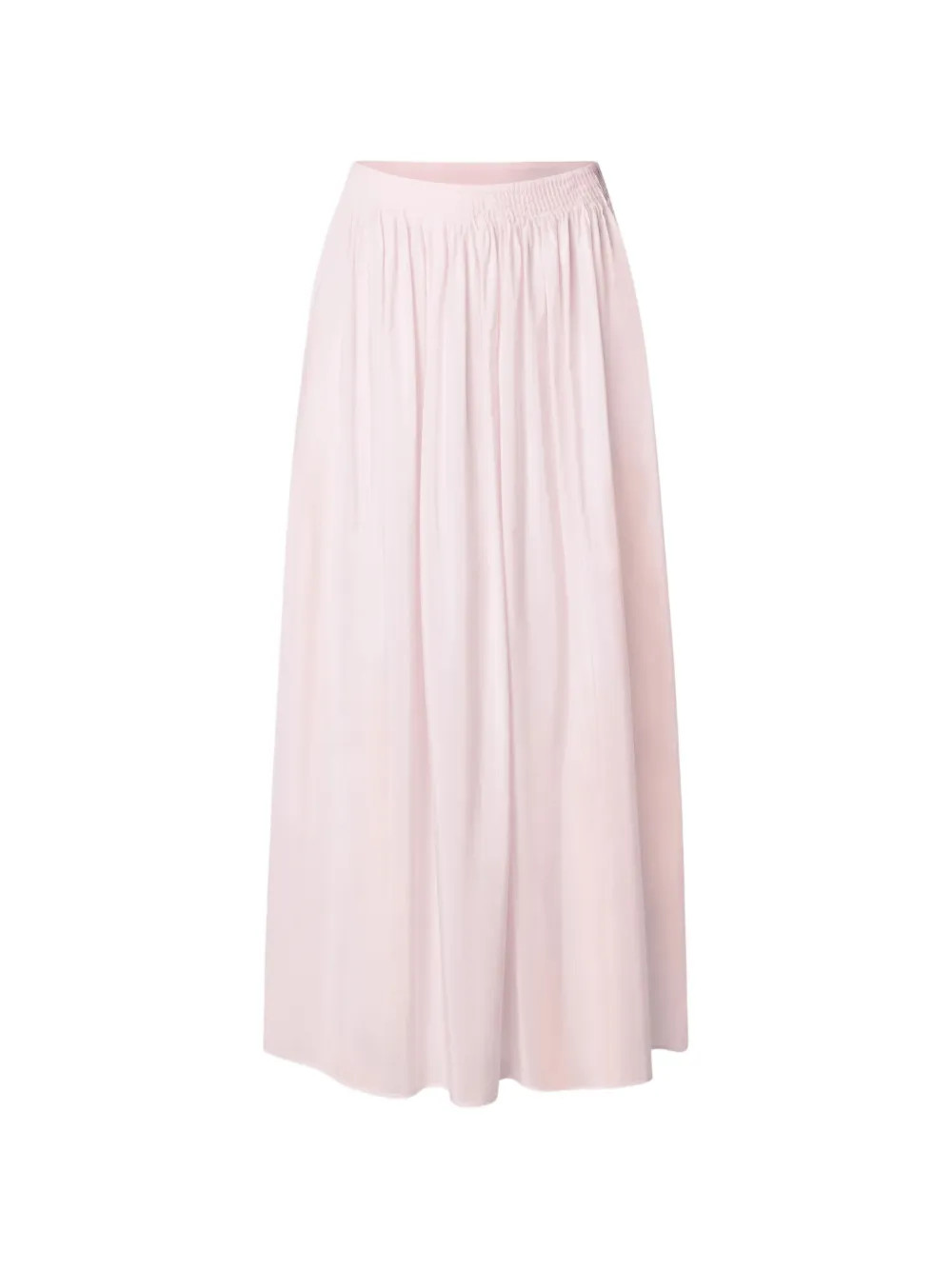 LouLou De Saison Naya Gathered Flared Long Skirt | Pink | FARFETCH | Farfetch Global