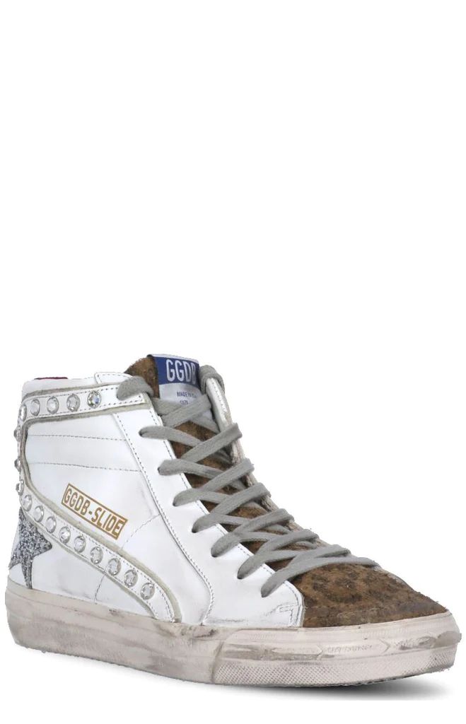 Golden Goose Deluxe Brand Slide Lace-Up Sneakers | Cettire Global