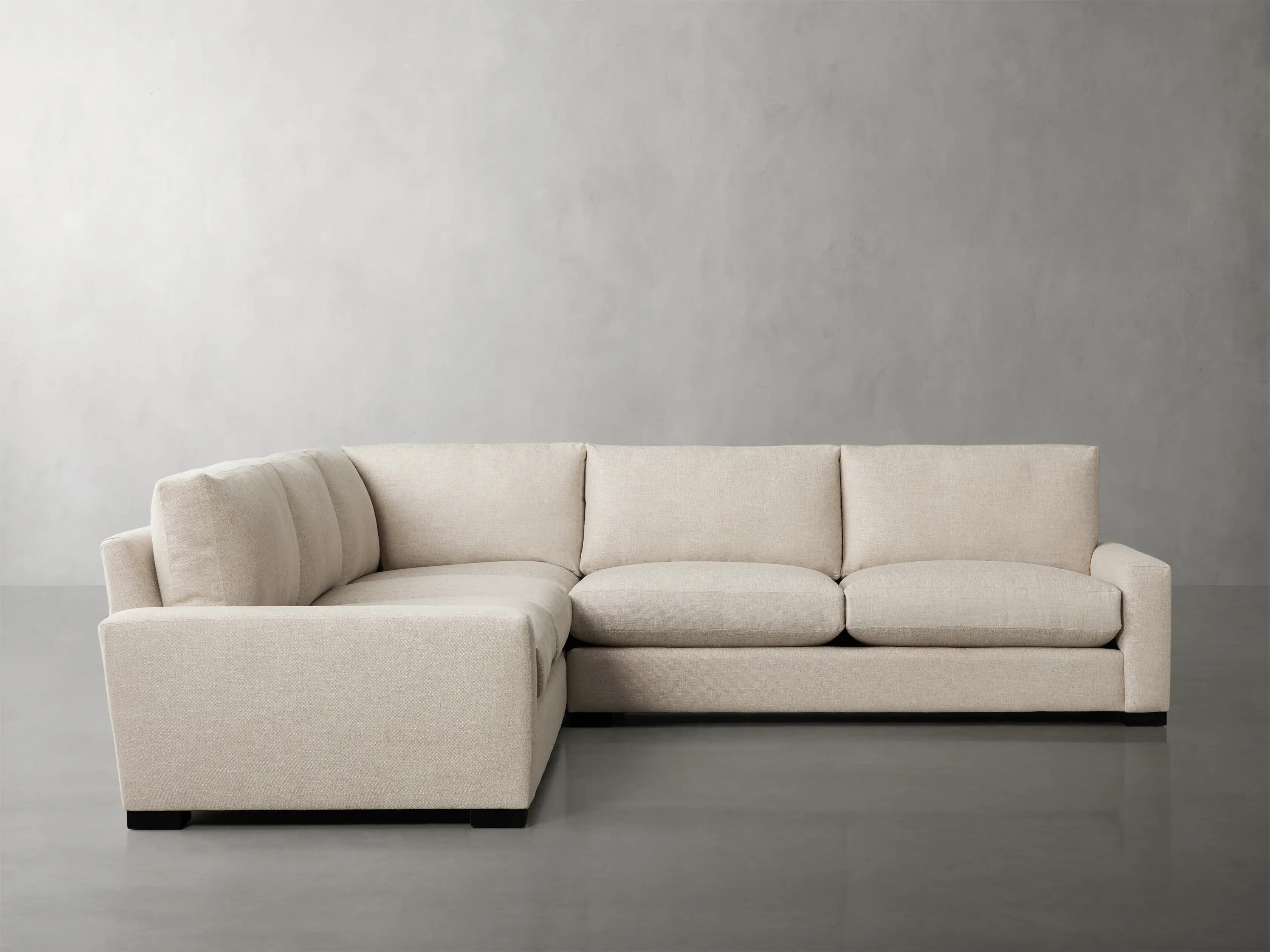 Remington Three-Piece Corner Sectional | Arhaus