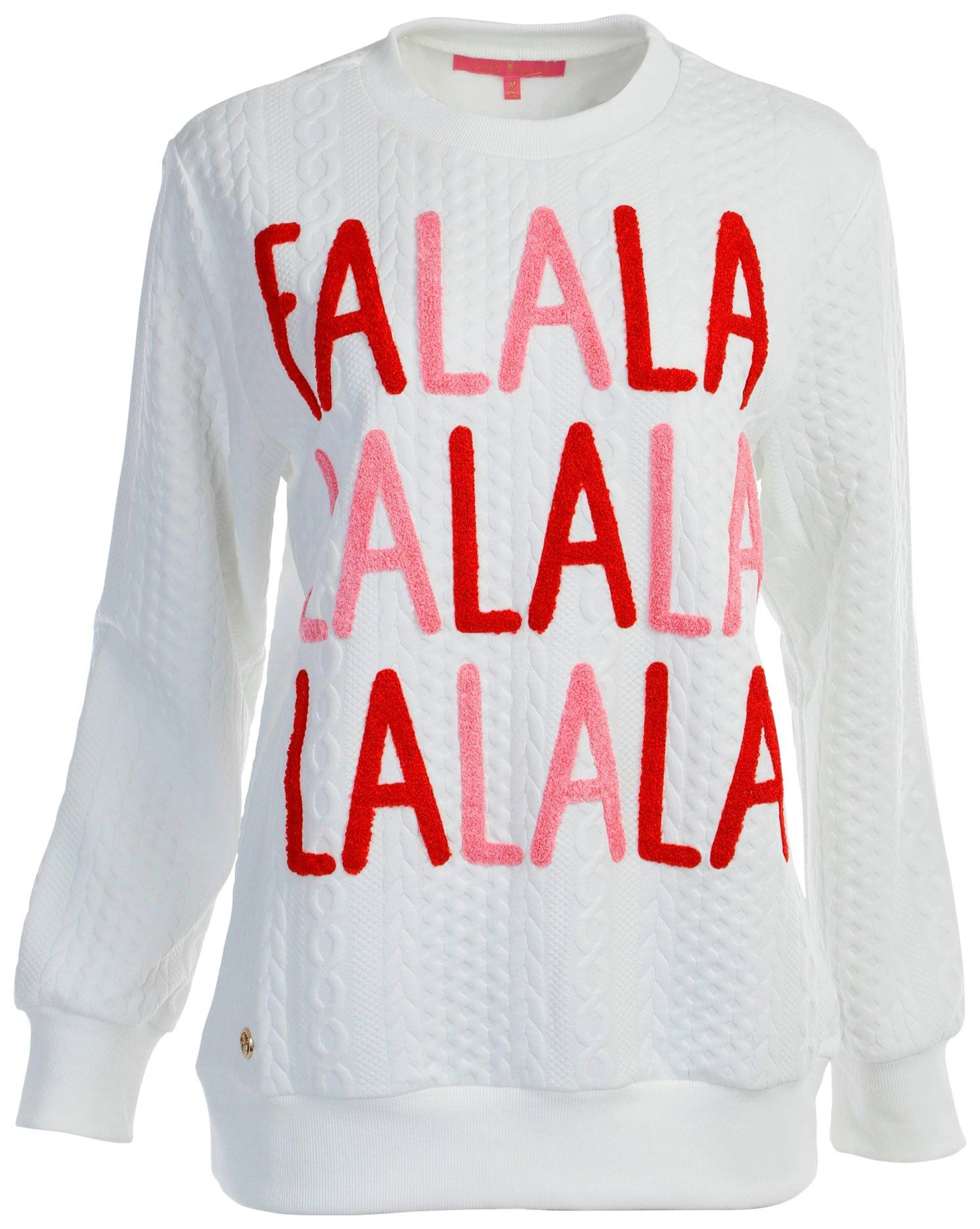 Simply Southern Juniors Fa La La Cable Sweater | Bealls