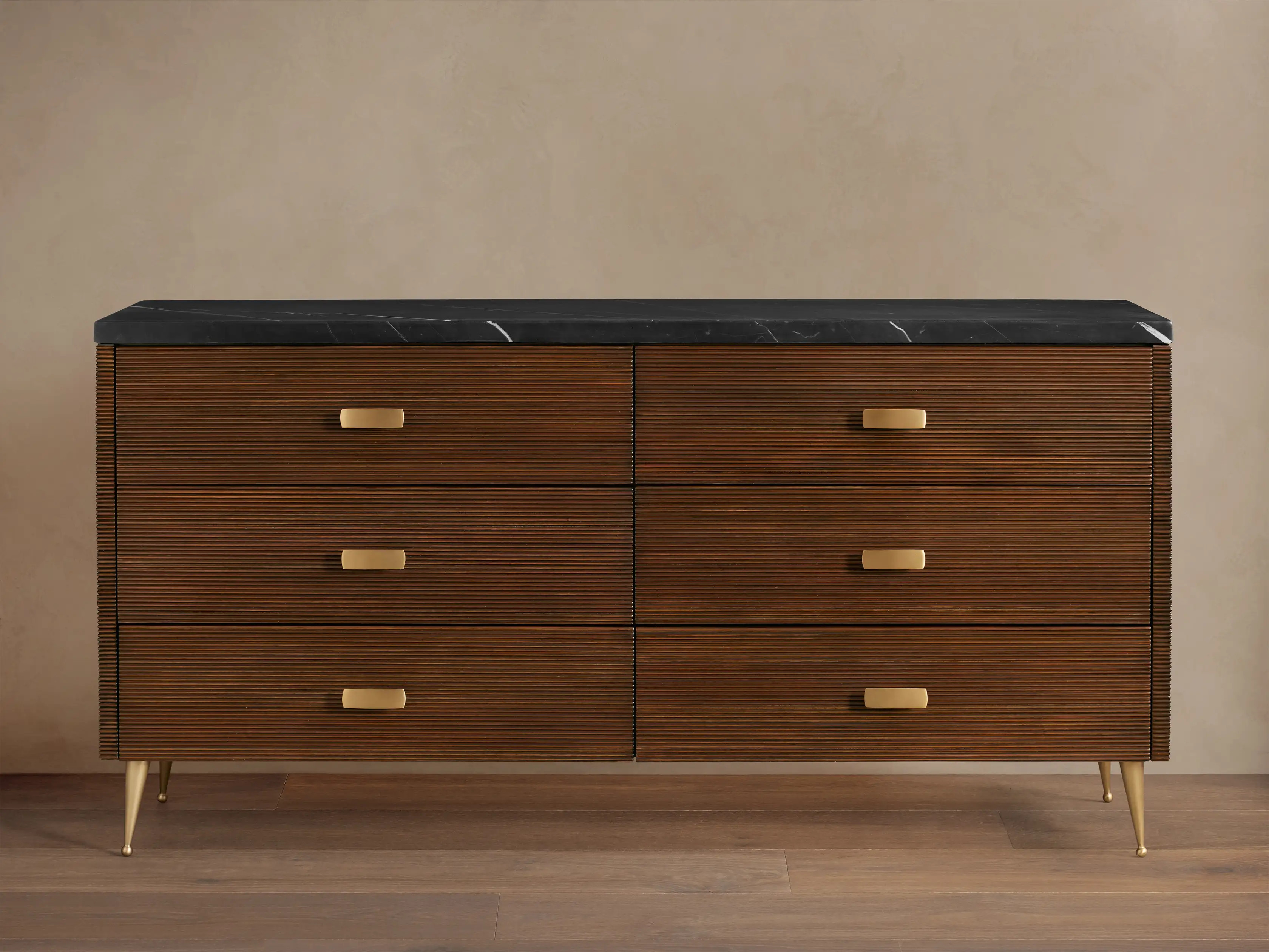 Giselle Six-Drawer Dresser | Arhaus