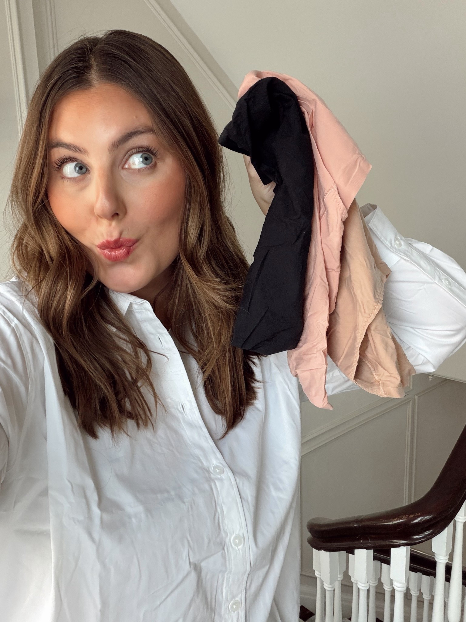 Spanx has some favorites on sale - including this oversized button down shirt! Wearing size 1X 

#LTKSaleAlert #LTKWorkwear #LTKMidsize