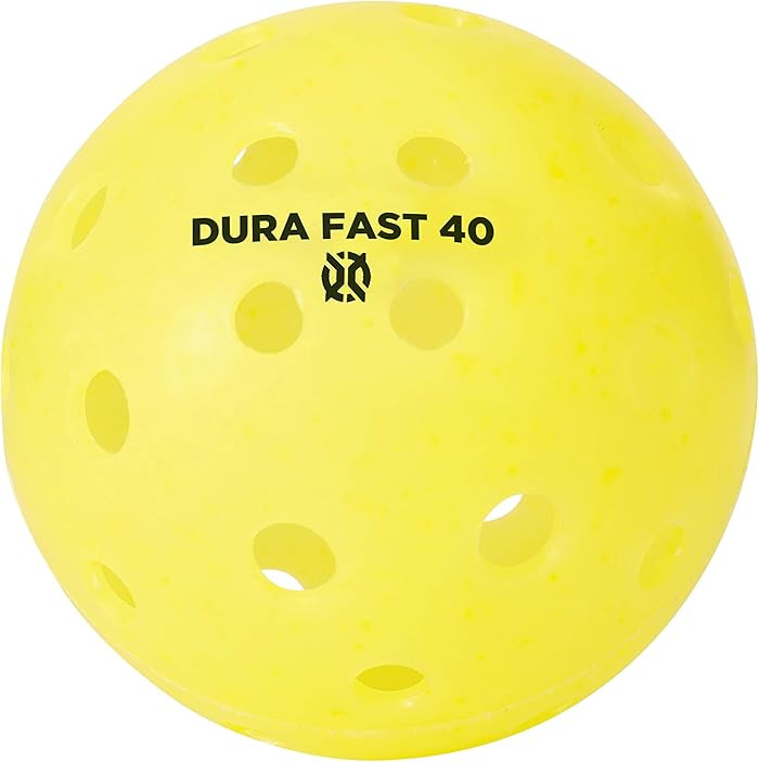 Dura Fast 40 Pickleballs | Outdoor Pickleball Balls | USAPA Approved and Sanctioned for Tournament P | Amazon (US)