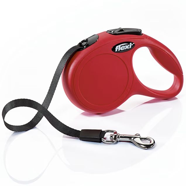 Flexi Classic Retractable Dog Leash in Red, Extra Small 10' | Petco