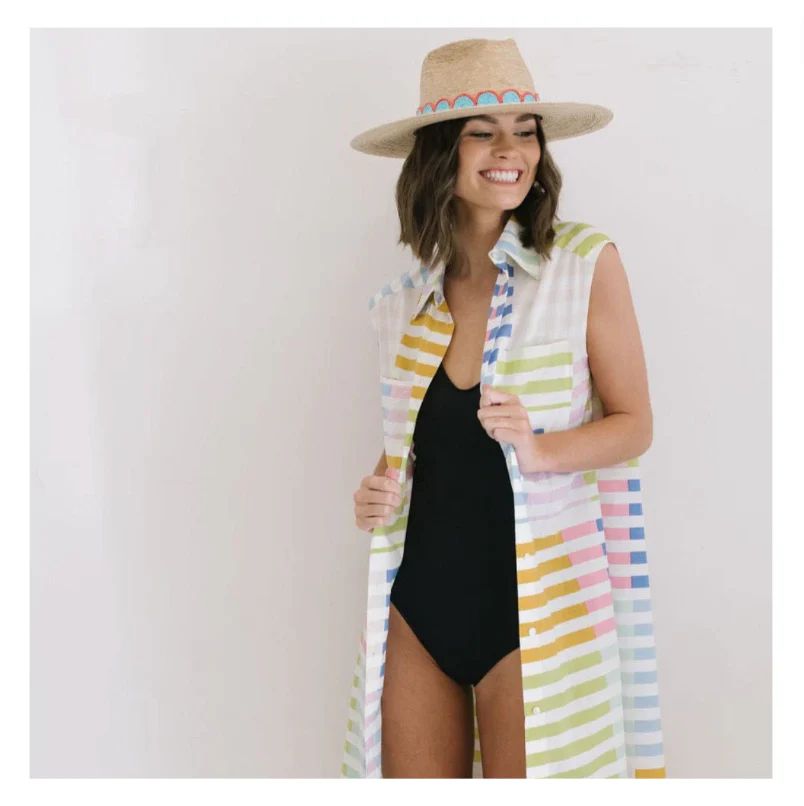 Colorful Stripe Bay Dress | Shop Bijou