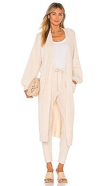 525 Rib Duster in Cream from Revolve.com | Revolve Clothing (Global)