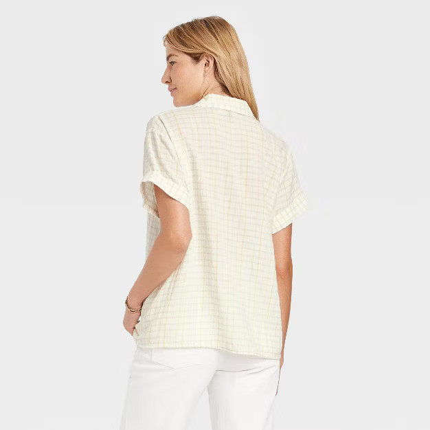 Women's Short Sleeve Button-Down Shirt - Universal Thread™ | Target
