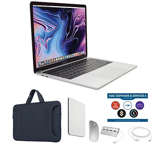 Apple Macbook Pro 13" M2 512GB with Voucher and Accessories - QVC.com | QVC
