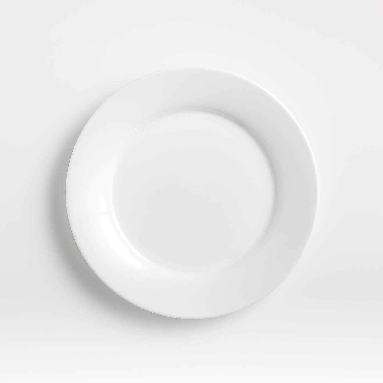 Aspen Rimmed Porcelain Salad Plate + Reviews | Crate & Barrel | Crate & Barrel