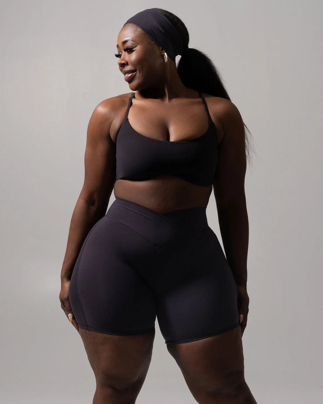 Siren Scrunch Short 7" - Baked Blue | Buffbunny Collection