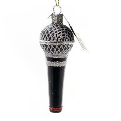 Old World Christmas Blown Glass Ornament for Christmas Tree, Microphone | Target