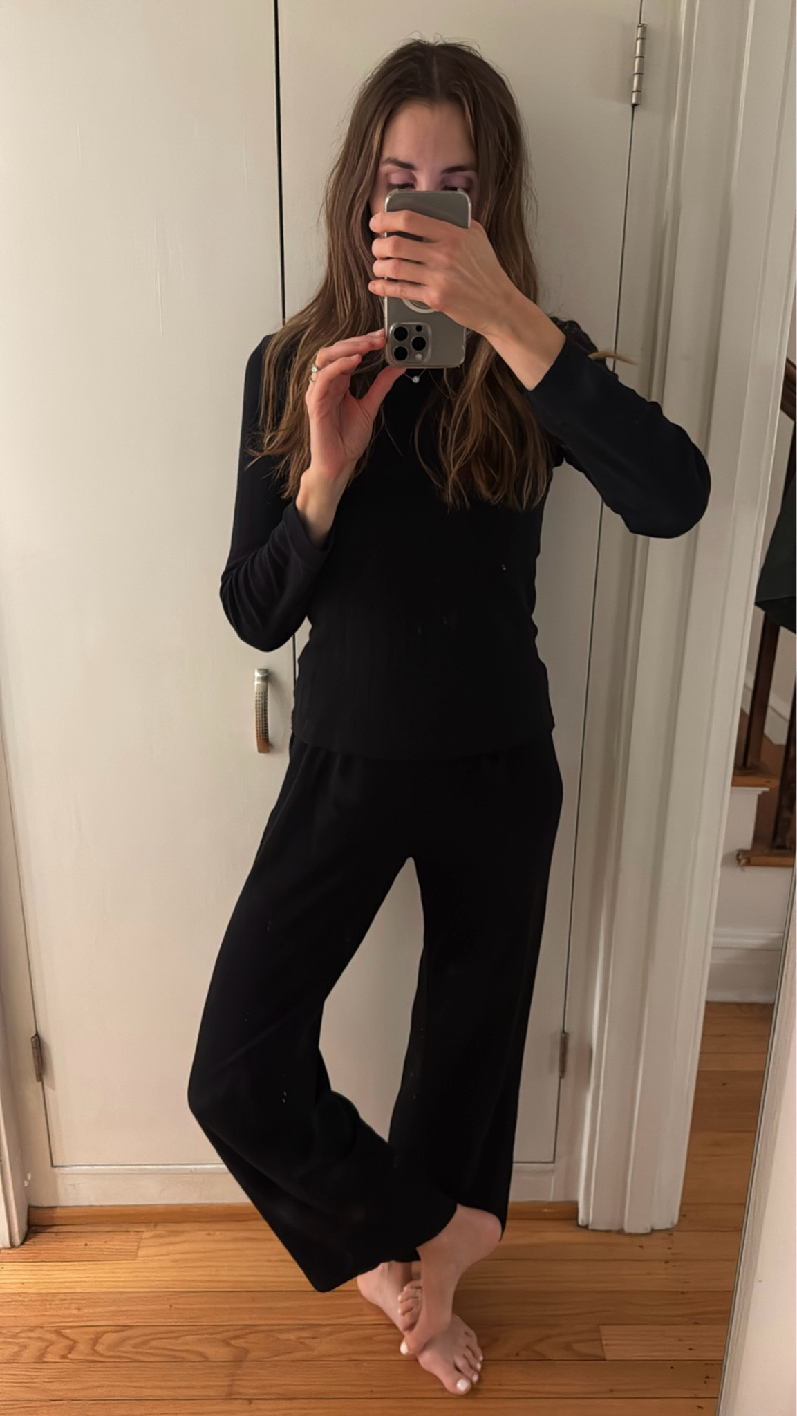 Cozy, comfy set to wear around the house and still look put together.

#LTKStyleTip #LTKSeasonal #LTKOver40