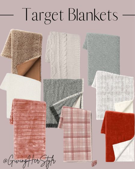Cozy blankets from Target! 

target, target home, target blankets, fuzzy blankets, gifts for her, target gifts, target gift guide, gifts for mom, gifts for friends, gifts for new moms, gifts for sister, gifts for in laws, gifts for cozy girl. Home, home decor, throw blanket, Christmas, holidays, seasonal. 
#target #targethome #targetgifts #blanket #cozy #cozygifts #cozyblanket #home #giftsforher #giftguideforher #giftguide

#LTKHoliday #LTKhome #LTKSeasonal