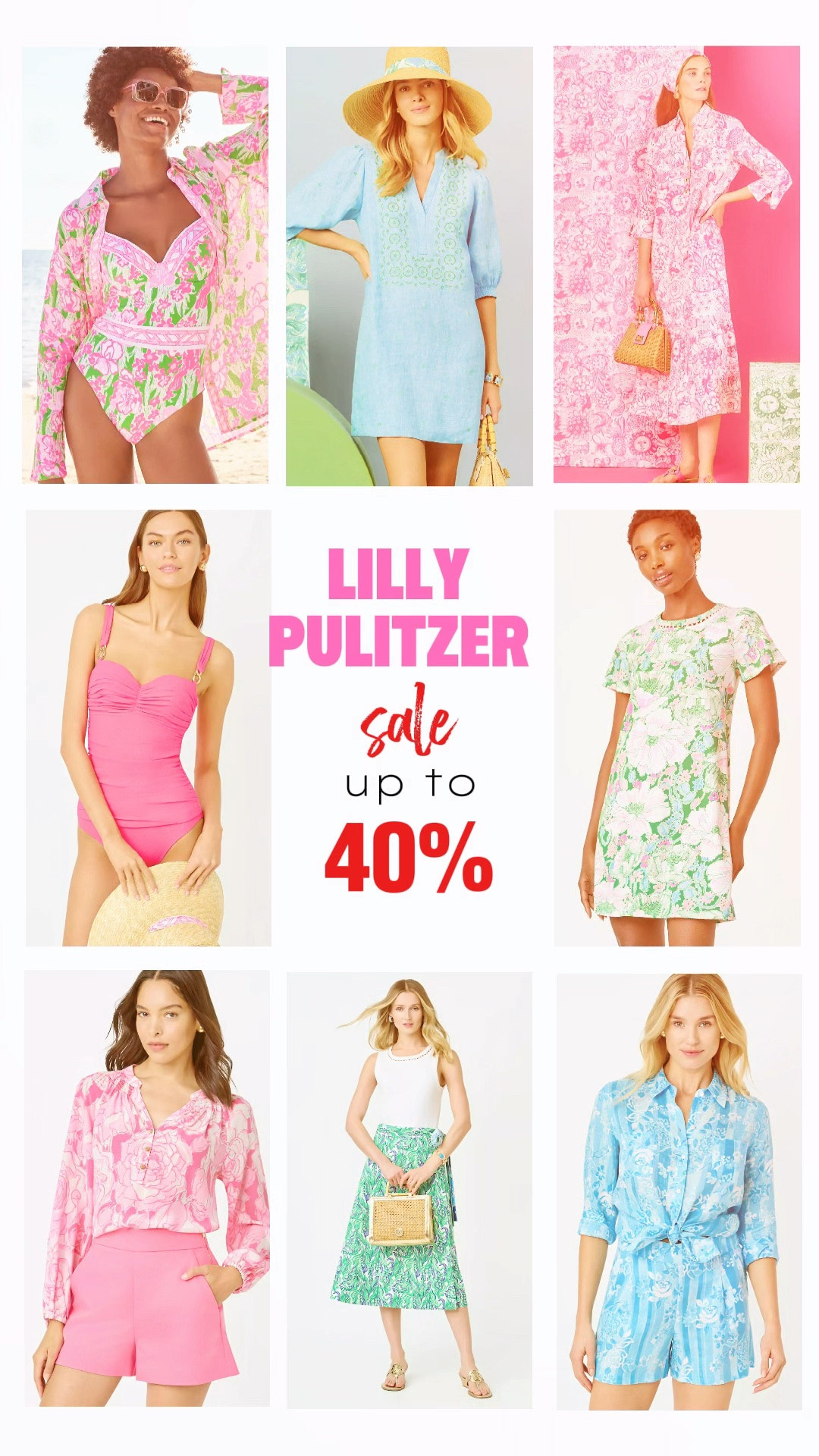 SALE ALERT ‼️ 
Lilly Pulitzer is having a sale! Don’t sleep on this. Prices are only good through Monday June 8th!!! Summer Outfits. #lillypulitzer

#LTKOver40 #LTKSaleAlert #LTKSwim