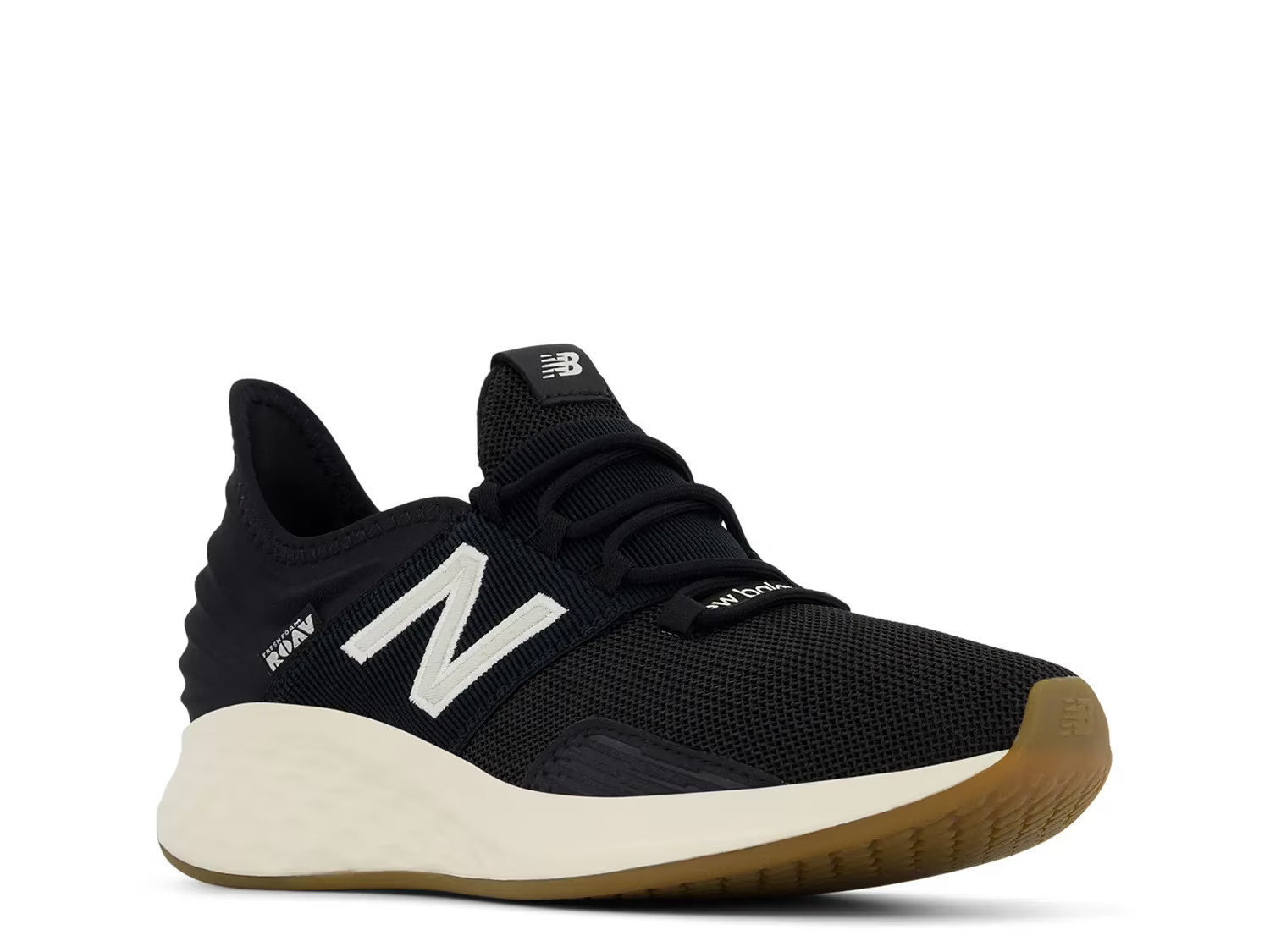 New Balance Fresh Foam Roav Running Shoe | Women's | Black/White | Size 8 | Athletic | Sneakers | DSW