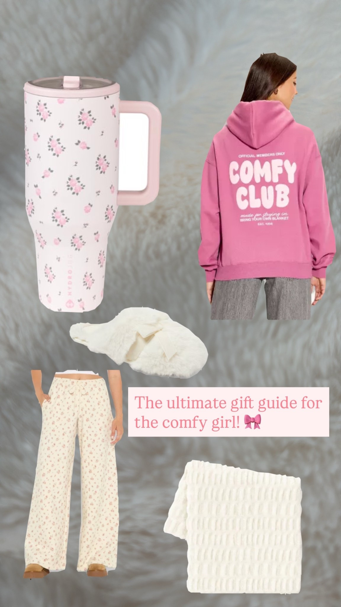 The ultimate gift guide for the comfy girl! I have the pink comfy club sweatshirt and it’s SO soft!  

Women’s gift guide 
Christmas 
Loungewear 
Target finds 

#LTKGiftGuide #LTKmomlife #LTKootd